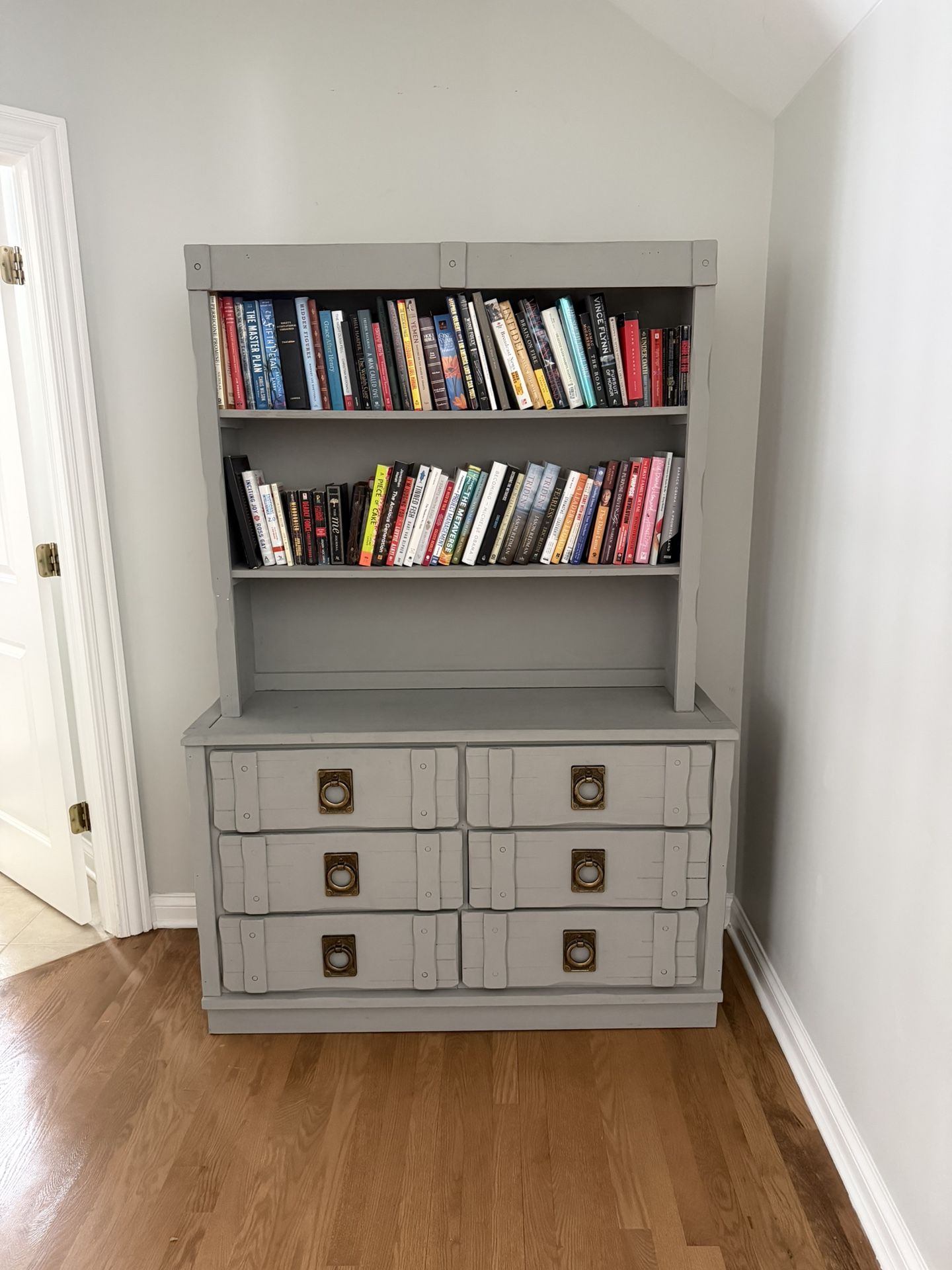 Solid Wood Dresser And Bookcase