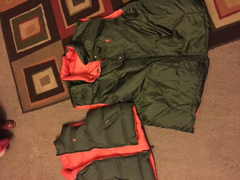 Reverse Ralph Lauren's vest kid and men's sizes 5 & 3x