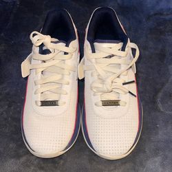 Under Armour Mens 7.5 Harper Pro USA Turf Shoes Red White and Blue