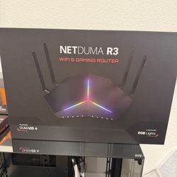 WiFi 6 Gaming Router 