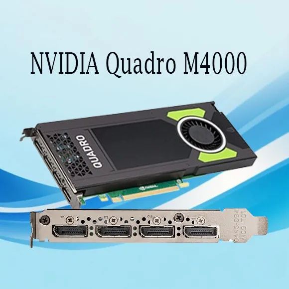 NVIDIA QUADRO M4000 GPU Video Card | Great For GAMING And More!