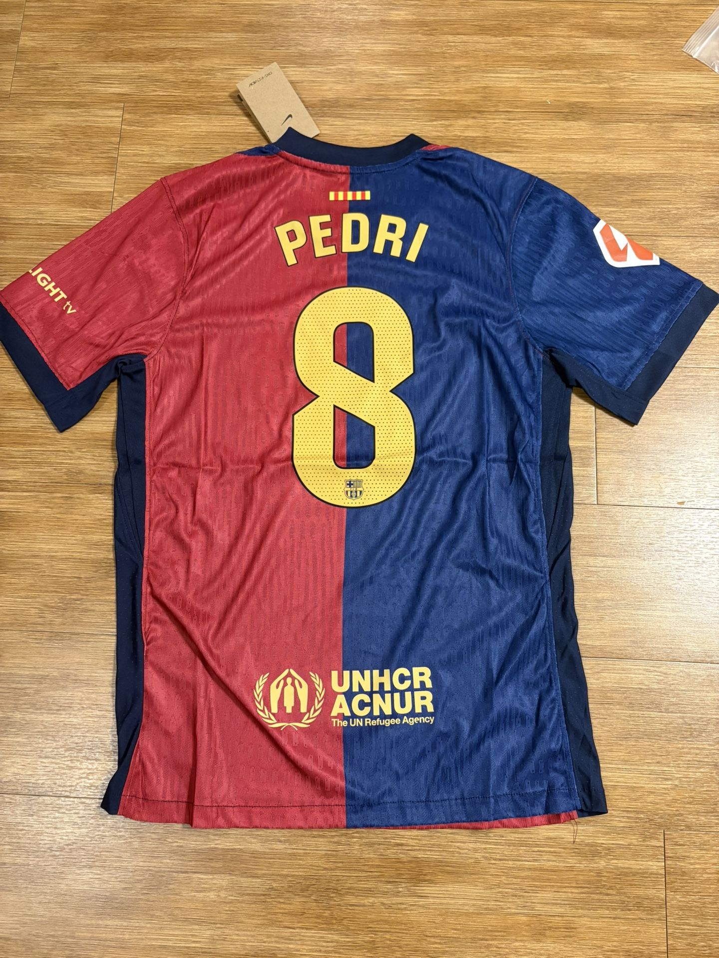 Pedri FC BARCELONA X Cactus Jack Exclusive Home Jersey Size S, M, And L