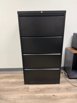 4 Drawer Metal Filing Cabinet