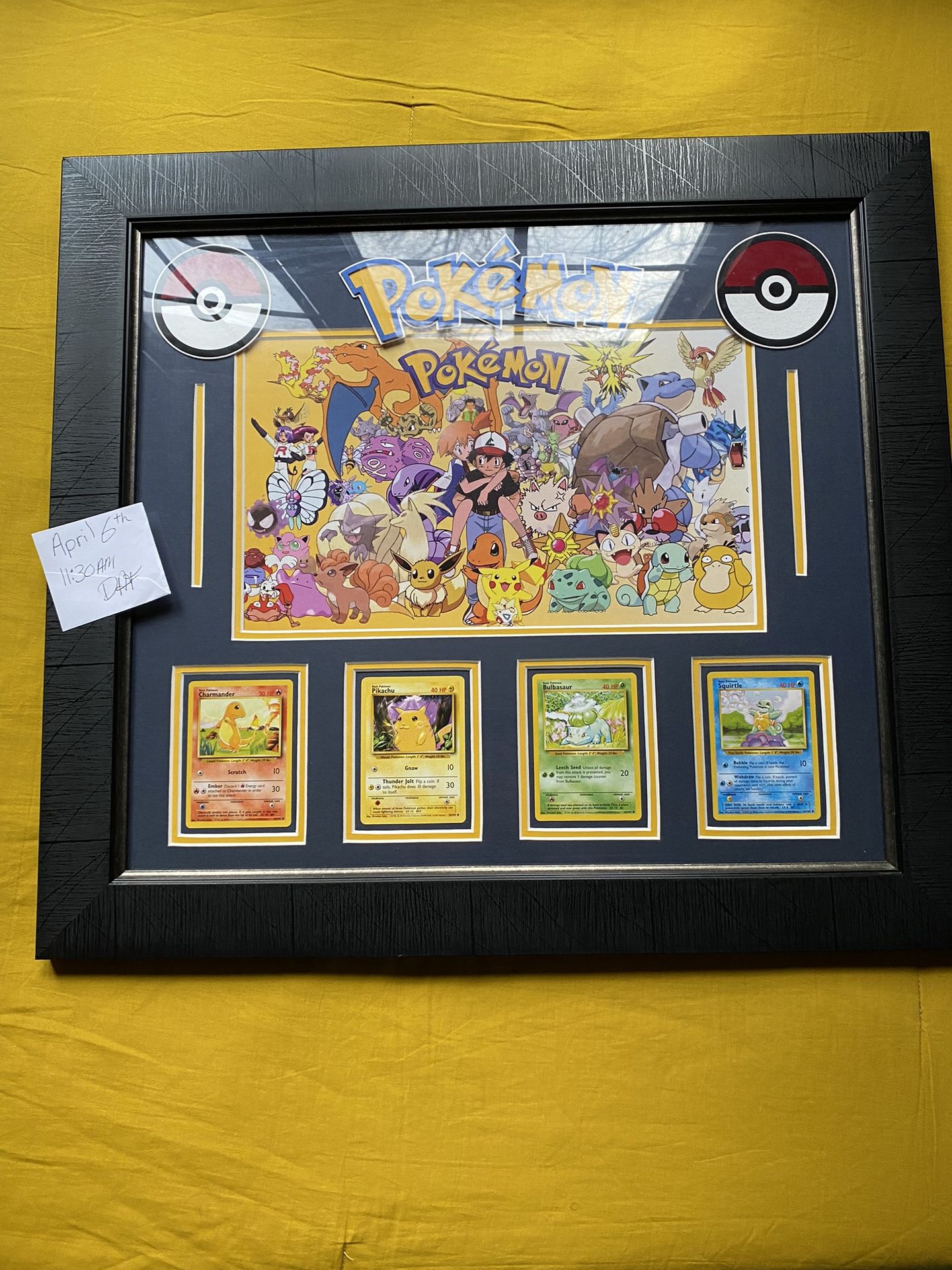 Pokémon Wall Plaque Officially Licensed