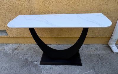 Mesa de consola moderna, mesa de entrada $50 nuevas en caja