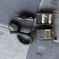 Sony CM-Z100SPR cell Phone. One With Battery One Without.