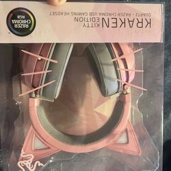 Kraken Kitty Edition Pink Gaming Headset