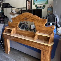 Free Queen size Headboard And Bedroom Set