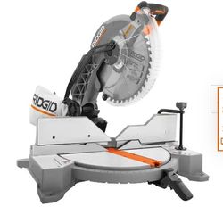 RIDGID
15 Amp Corded 12 in. Dual Bevel Miter Saw with LED Cutline Indicator