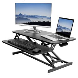 Dual Monitor Riser Workstation 