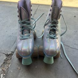 Girls Roller Skates - Size 3, 4, 5, 6