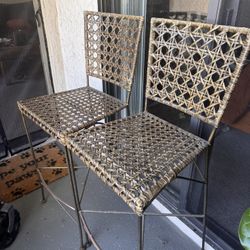 Need Gone! Bar Stools / Chairs - $30 For Both Or Make An Offer 