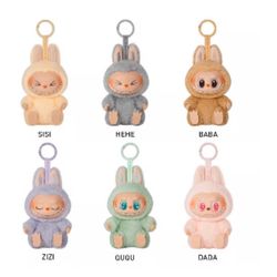 Authentic Have A Seat Labubu , Dada, Baba, Zizi