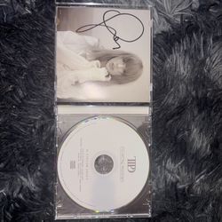 Taylor Swift Signed TTPD CD