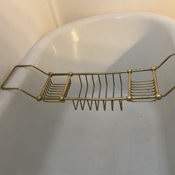 Brass Bath Caddy