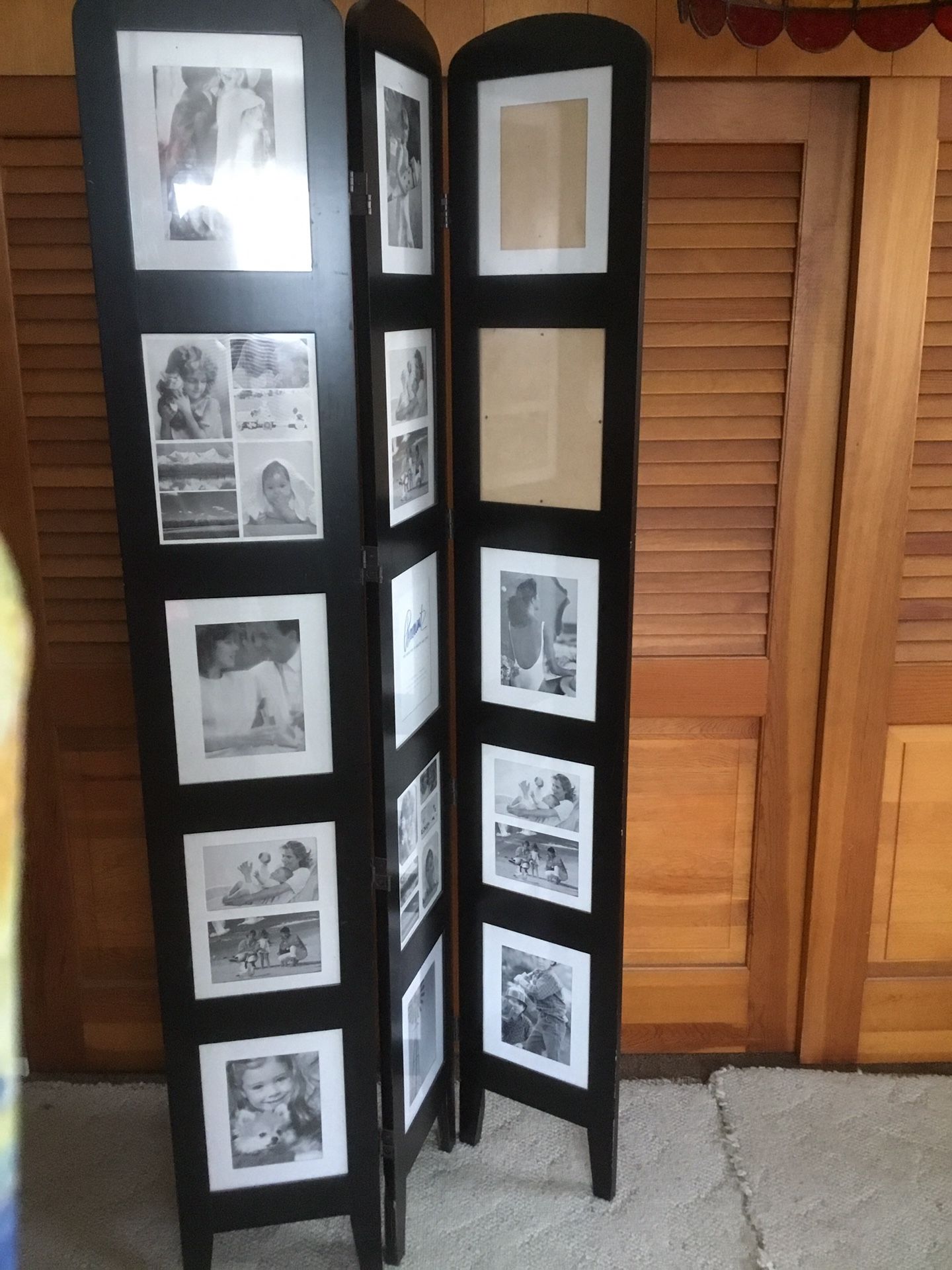 Free Standing Tri Fold Picture Frames