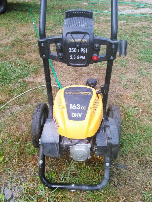 PRESSURE WASHER 2500 PSI 163cc Workforce