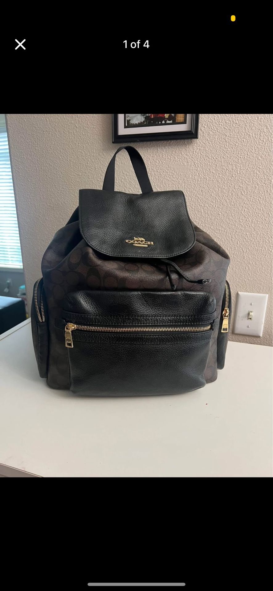 Coach Diaper Backpack