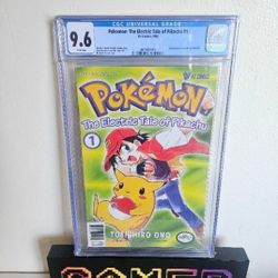 Pokemon: Electric tale Of Pikachu CGC 9.6 First Print