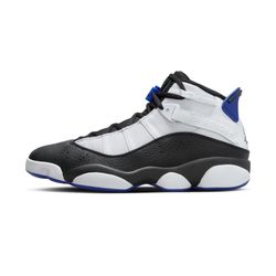 Jordan Air Jordan 6 Rings Game Royal White Leather 322992-142 Men's Sneaker Sz11.5