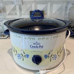 Rival 5 qt Crock-Pot Slow Cooker Model 33551 (barely used - owners guide included