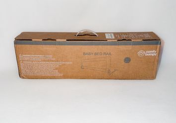Comfy Bumpy Baby Bed Rail ( Black )