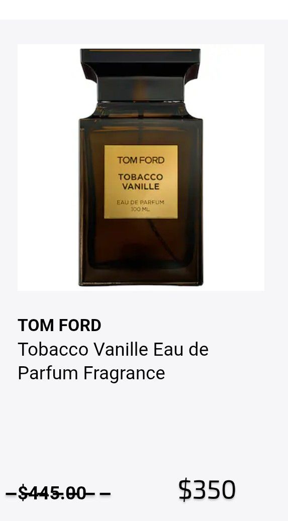 TOM FORD TABACCO VANILLE PARFUM 100ML MEN'S