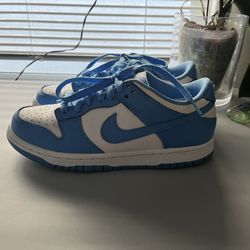 Nike dunks UNC Blue 5.5y