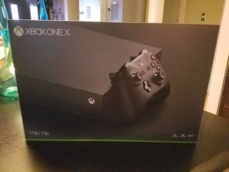 XBOX One X Brand New, Factory Sealed