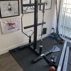 Olympic Weight Tree/Plate Storage - Bars Included 