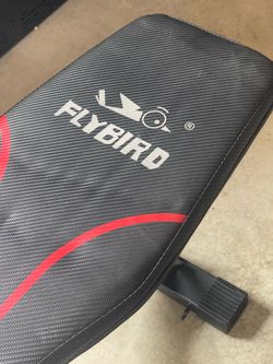 Fly bird adjustable workout bench