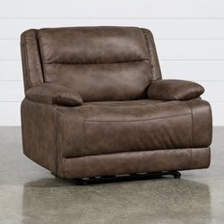 Living Spaces Oversized Recliner