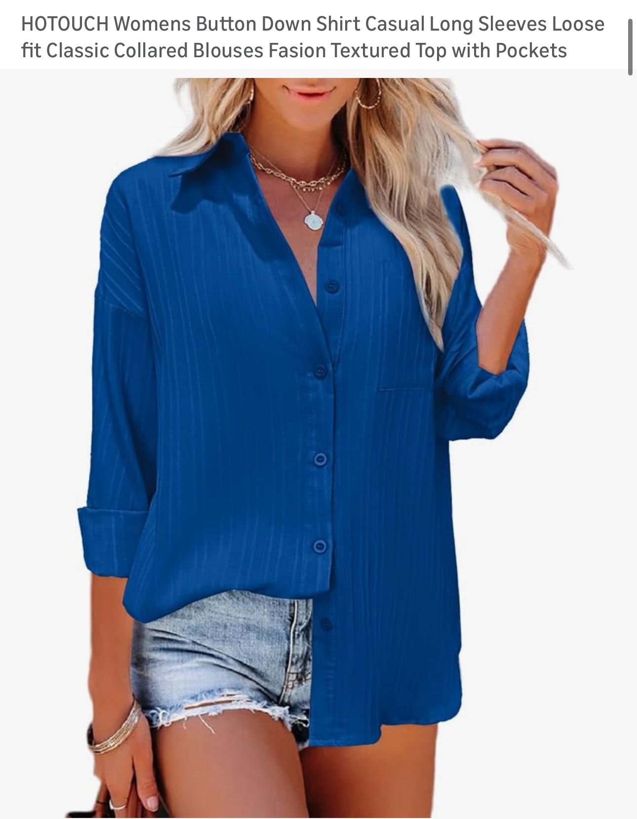 3 Button Down Women’s Long Sleeved Shirts - BRAND NEW