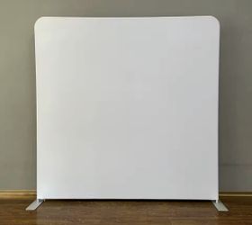 Pillow tension backdrop white 8x7.5