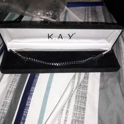 Lynx Surgical Steel Braclet From Kay Jewelers