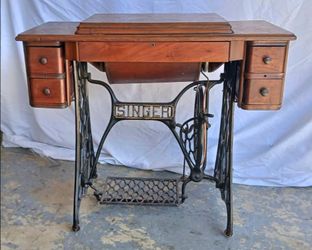 antique singer sewing machine working condition
