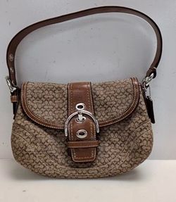 Vintage coach soho brown bag