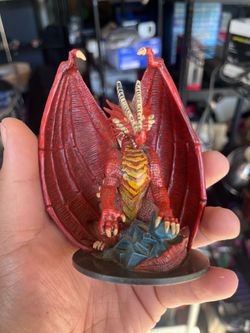 Dungeons and Dragons D&D Ashardalon Red Dragon 2010 PVC Figure 40981 Wizards