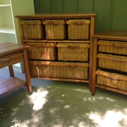 3 Piece Dresser, Nightstands, Bedroom Set