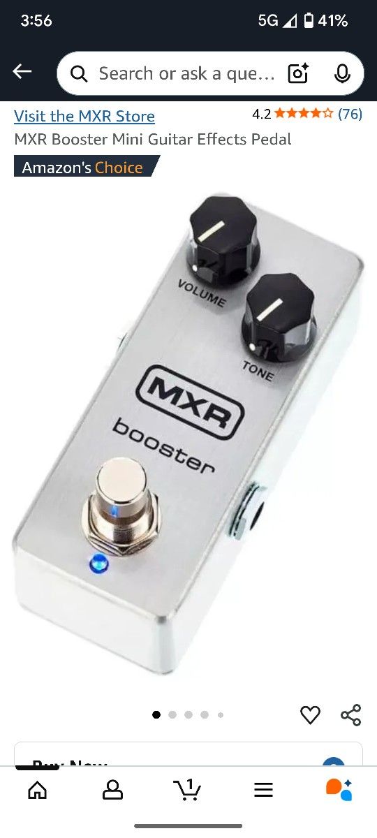 Mxr Boost Pedal