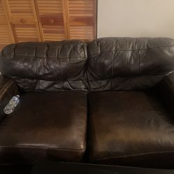 Leather Sofa Set 