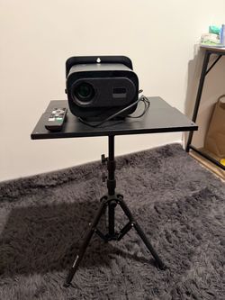Smart Projector + Adjustable CAHAYA Stand