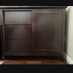 Cabinet With Drawers And Shelves 