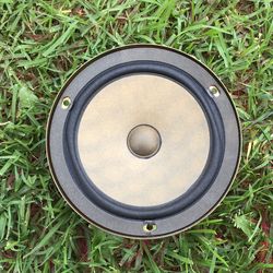 Genuine OEM Factory Authentic Honda Civic Coupe Sedan Hatchback EK 6th Generation Front Door Panel Left or Right 6 1/2-inch Speaker 15W RMS