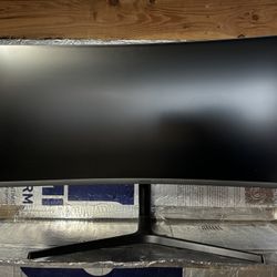 Samsung 34” curved monitor