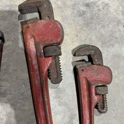 Pipe Wrenches (set Of 4)