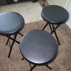 3 Bar Stools 
