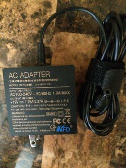 ASUS/TOSHIBA AC ADAPTER