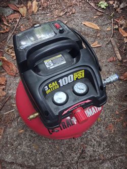 Compressor 3gal 100psi works good( just what's in the picture). Four pick up fremont seattle. No ball offers please. No trades