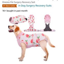 Dogs Recovery Suit 